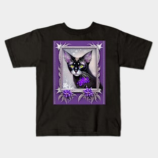 Gothic Siamese Kids T-Shirt